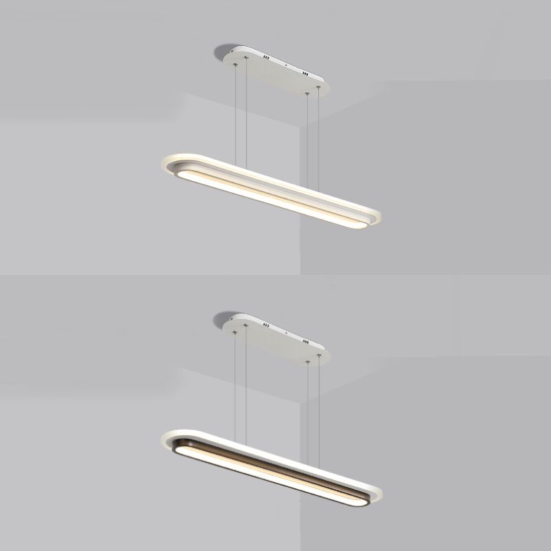 Simplicity Contemporary Island Light Geometric Lighting Fixture for Dining Room