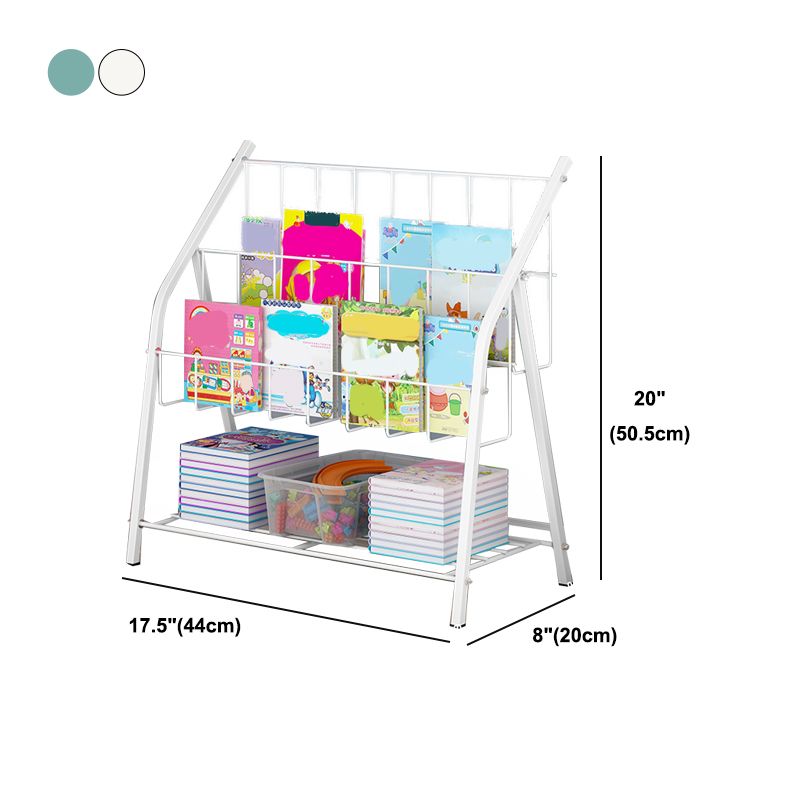 Urban Style Bookshelf Open Back Bookcase for Office and Study Room