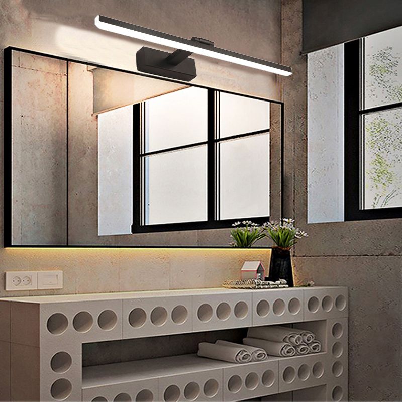 Modern Simple Makeup Mirror Lamp Bathroom Nordic LED Mirror Light Fixture
