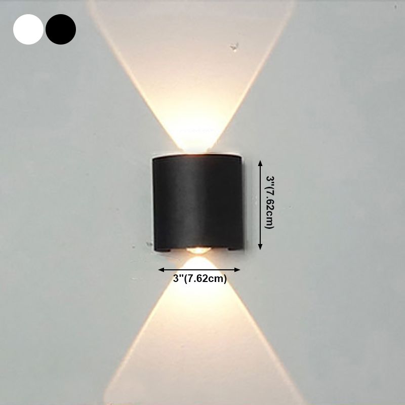 Rechteck Wandmontage Licht Nordic Modern Led Wandleuchte Leuchte für Wohnzimmer