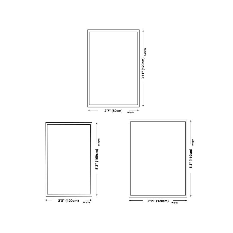 Modern Ombre Pattern Shag Bedroom Rectangle Polyster Area Carpet