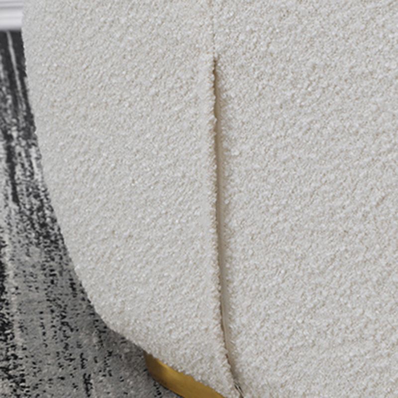 Wool Armless Parsons Chair with Fixed Back, 31.10" W √ó 28.74" L √ó 26.77" H