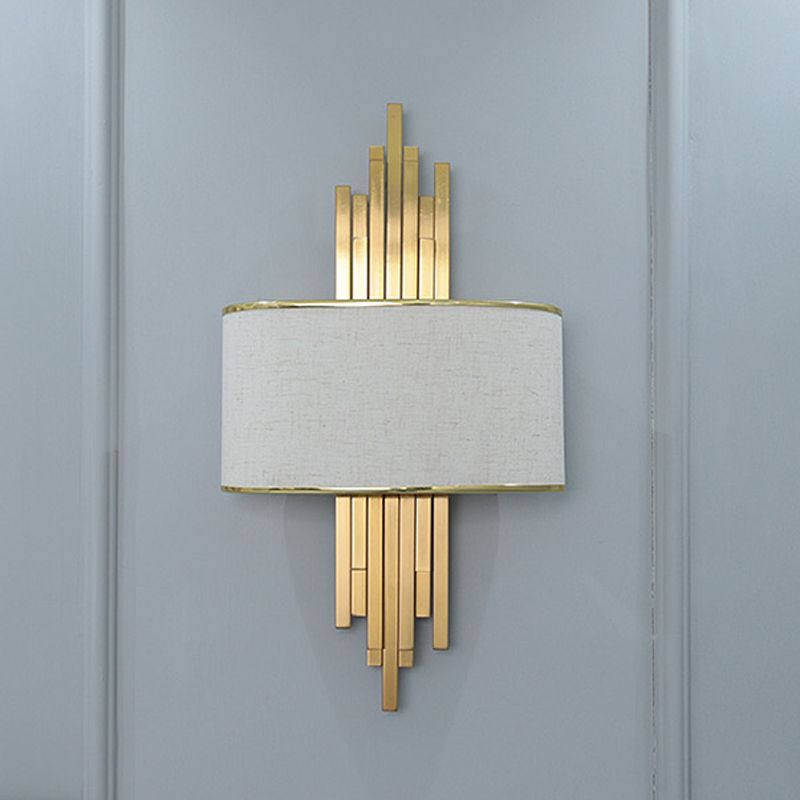Contemporary Tubes Sconce Lights Metal 2 Lights Wall Mount Light Fixture