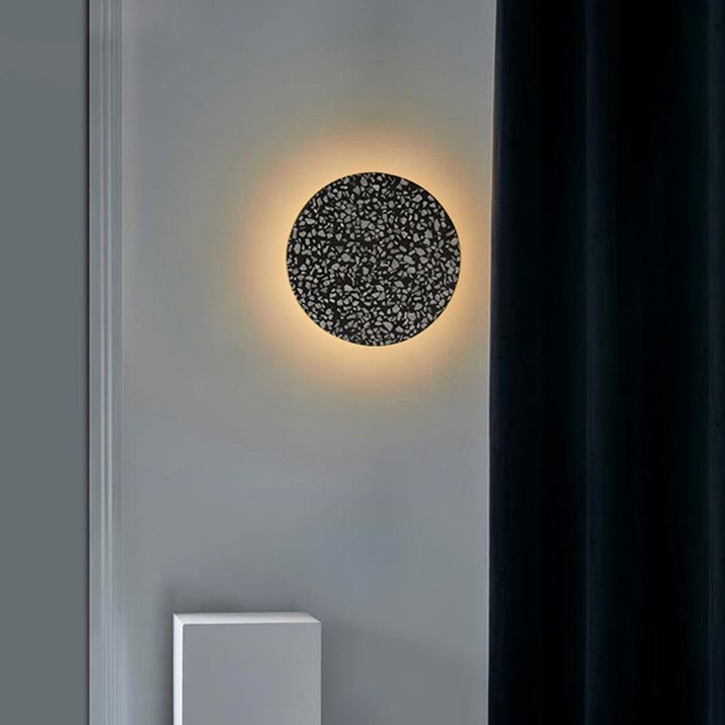 Lámpara de montaje de pared LED de estilo de muro de piedra de 1 luces para sala de estar para sala de estar