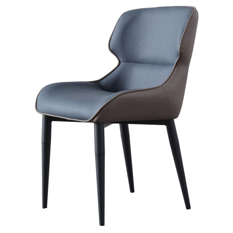 Modern Style Polyurethane Dining Chair 17'' Wide Parsons Chair for Kitchen