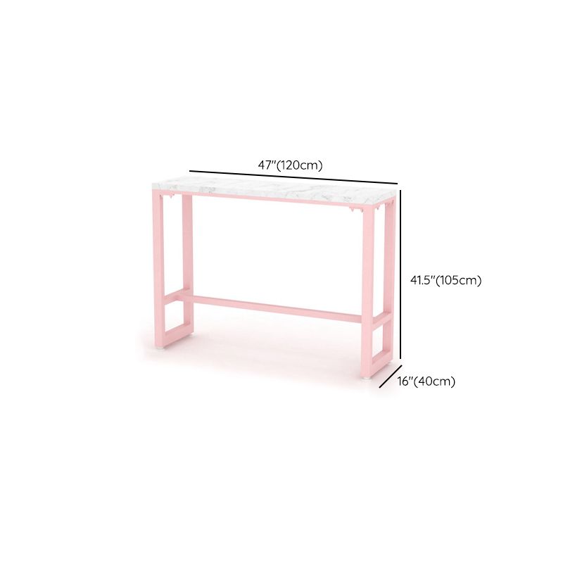 1/2/5 Pieces Table and Stool Set Faux Marble Pub Dining Set for Home