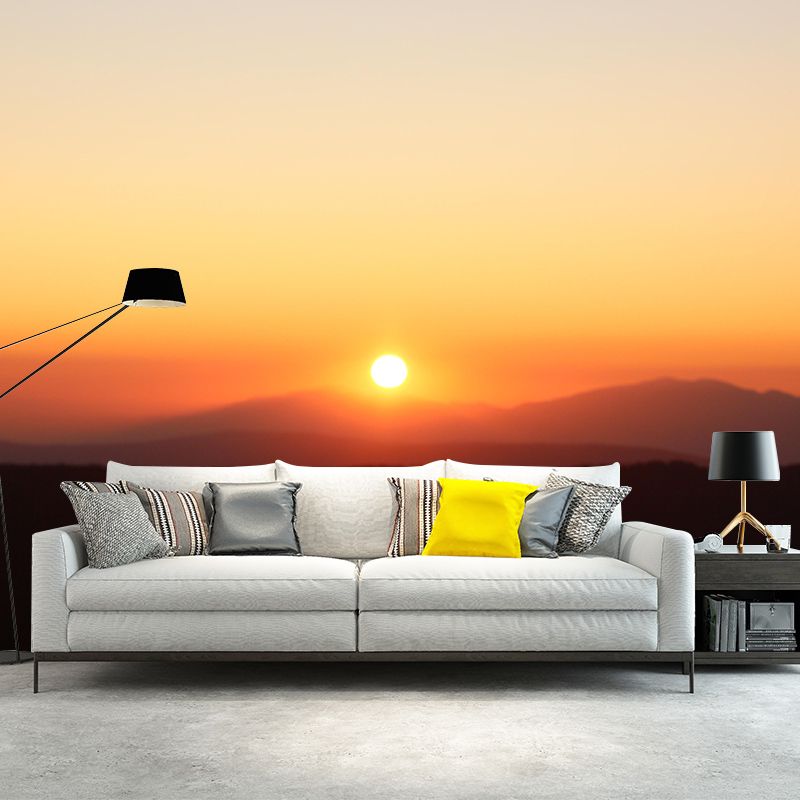 Mildew Resistant Wall Mural Wallpaper Sky Landscapes Pattern for Decoration