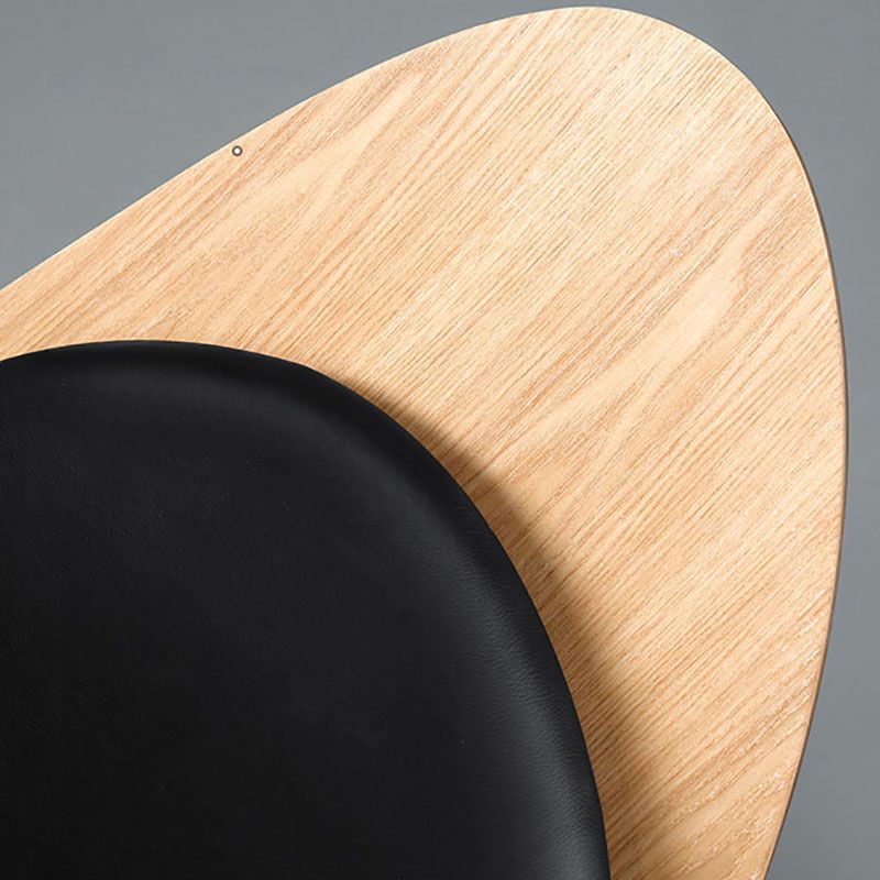 Sedia da pranzo in legno in stile contemporaneo cucina da pranzo laterale senza braccio