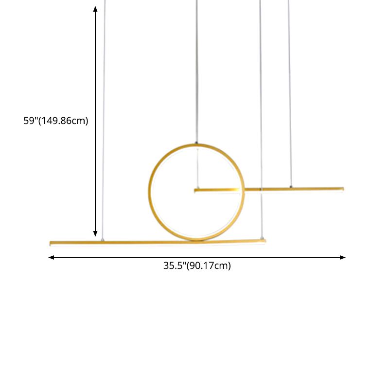 Linear Island Lights Modern Kitchen Island Lighting Metal 3 Light Island Light Fixture