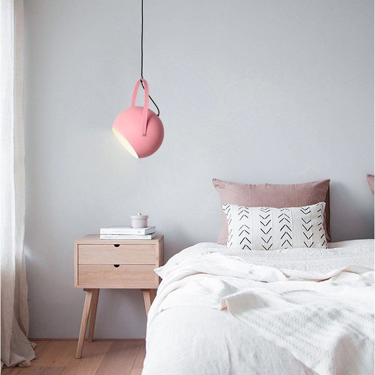 1 leichte Ballhängung Lichter Nordic Style Eisendecke mit hängenden Kabel für das Restaurant