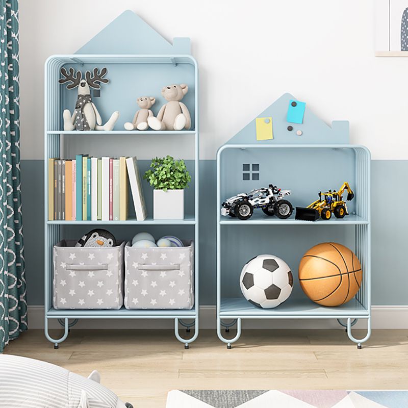 Iron 11" Wide Book Shelf Open Bookcase Vertical Bookcase Shelves Included