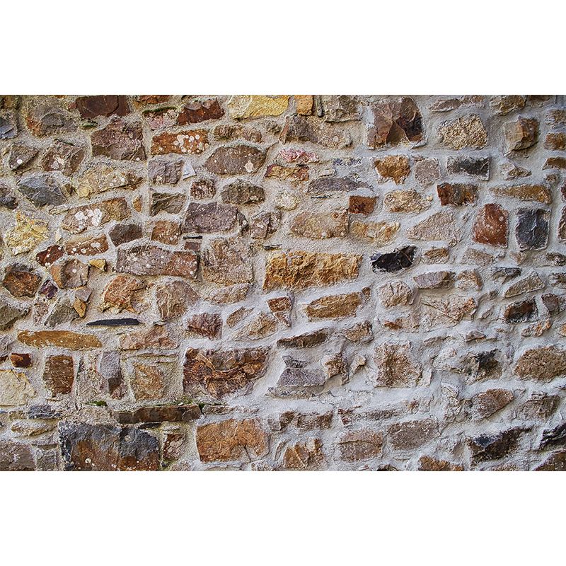 Countryside Style Brick Wall Covering Murals Sitting Room Wall Decor, Waterproofing