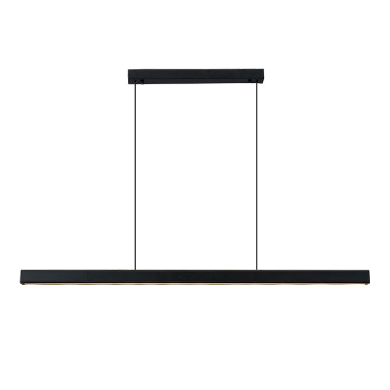 Gerade Form Island Light Modern 1 leichte LED Hängende Licht für Wohnzimmer