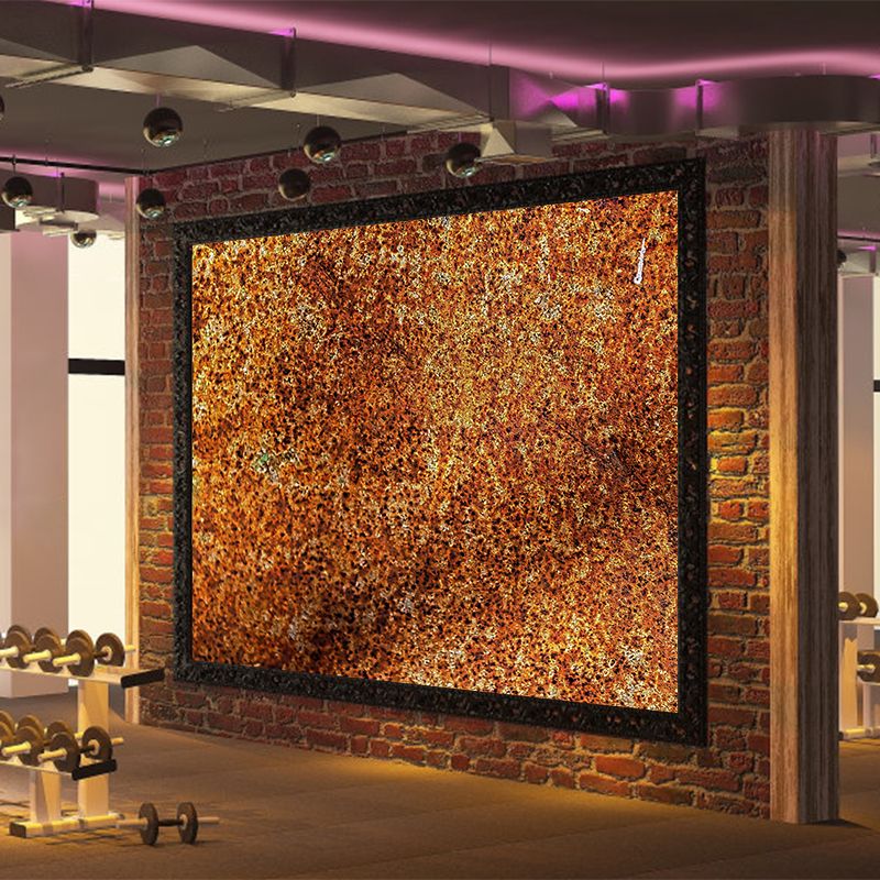 Rusty Mural Wallpaper Moisture Resistant Home Decor for Sitting Room, Made to Measure