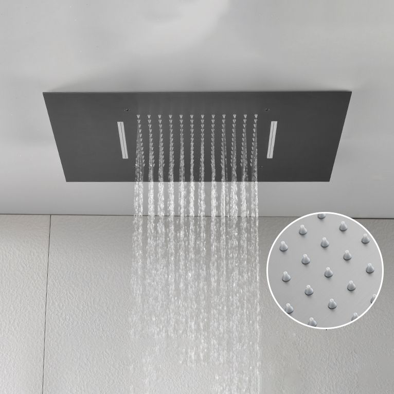 Modern Shower Trim Brass Body Jets Adjustable Shower Head Shower System