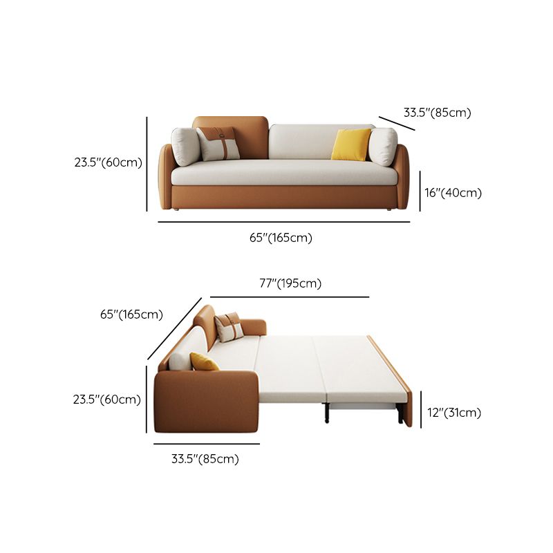 Bonded Leather Sofa Futon Contemporary Futon Sleeper Sofa Bed