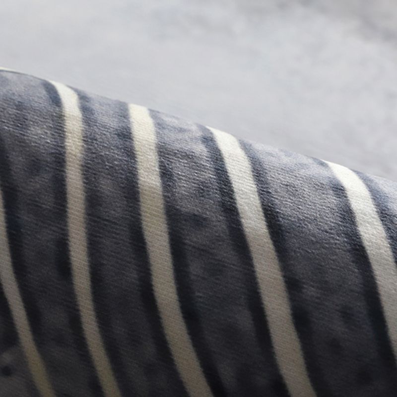 Grijs modern tapijt abstract print polyester gebied tapijt anti-slip gemakkelijke tapijten voor salon