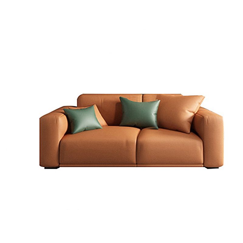 Stain Resistant Stationary Living Room Square Arm Standard Seating
