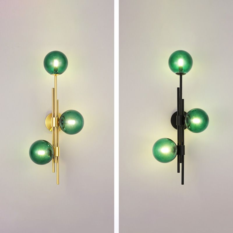 Glasbällchen Leuchte Leuchte Nordische Wandhalterung Leuchte für Schlafzimmer