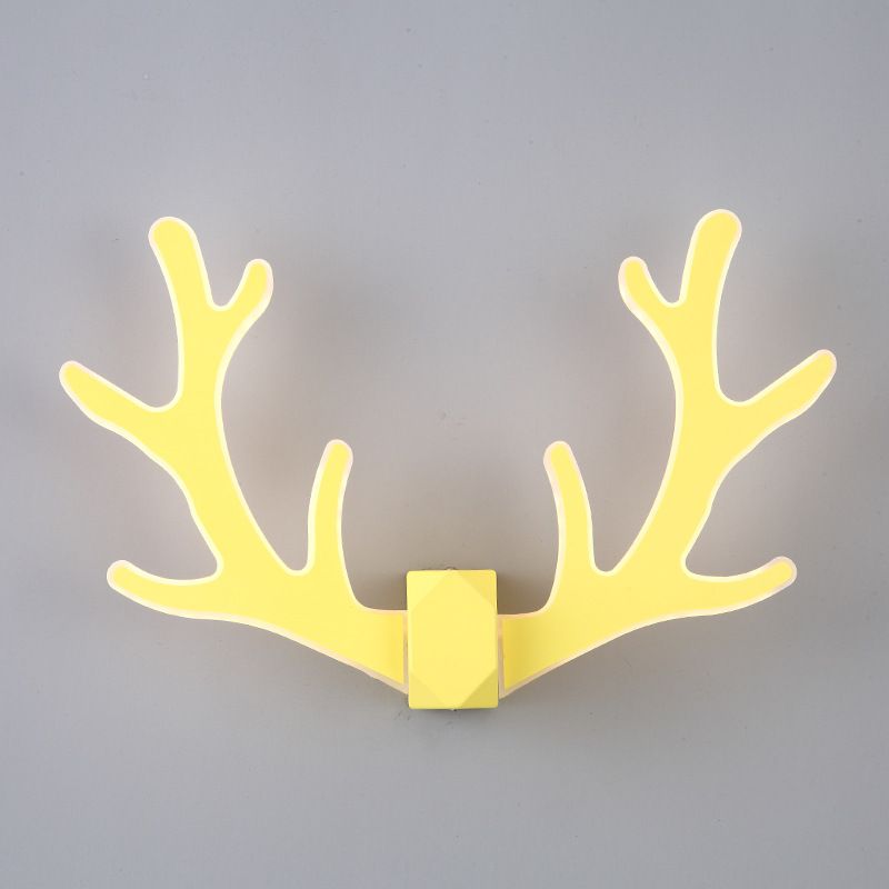 Estilo moderno de forma única Splicadores de pared de metal 2 iluminación de apliques de luz para sala de estar