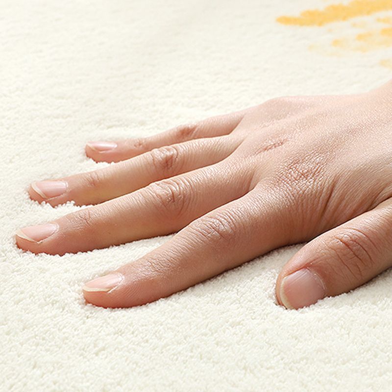 Oranje streep patroon tapijt modern polyester gebied tapijt anti-slip gemakkelijke tapijt tapijt voor woningdecoratie