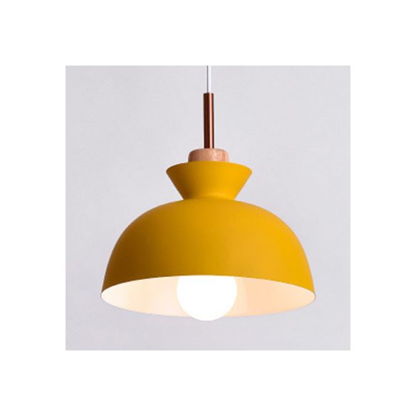 Nordic Style Hanging Lighting with Shade Aluminum Single Head Pendant Lamp for Porch