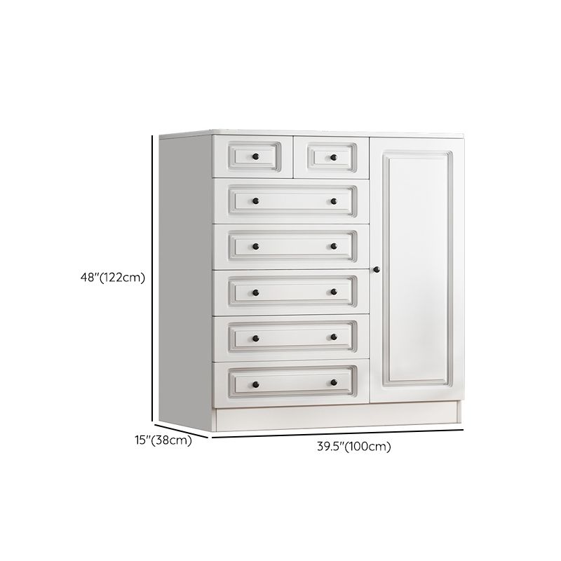 Wooden Dresser Contemporary Storage Chest Dresser for Bedroom