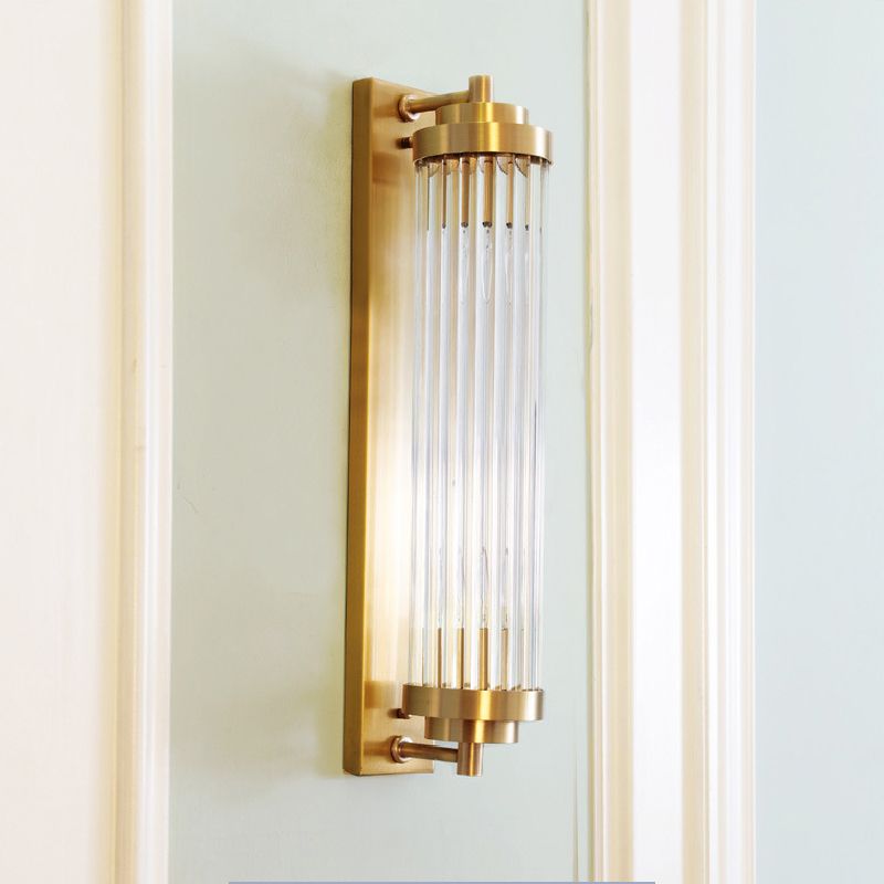 2-Light Cylinder Wall Mount Lighting Modern Wall Mounted Lamps for Living Room