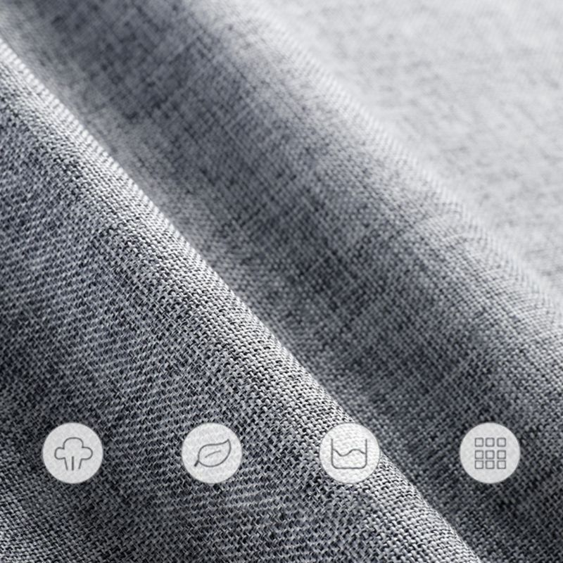 30.7" H Contemporary Linen Blend Convertible Sleeper Sofa for Apartment