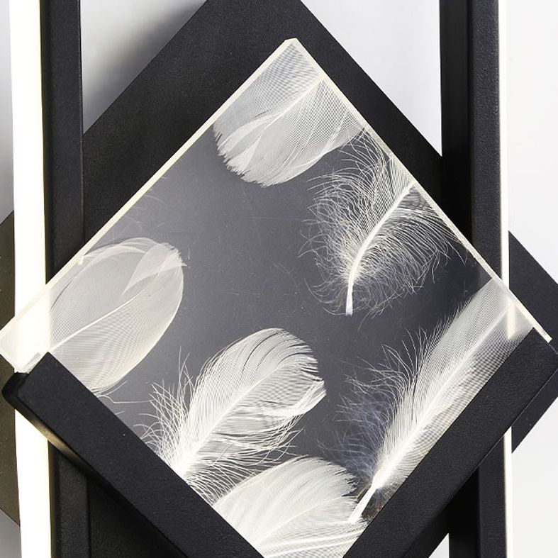 2 lámparas de pared opcionales de color LED LECHE CONDEMPUENTAS DE LA MUALLA CONTAJE