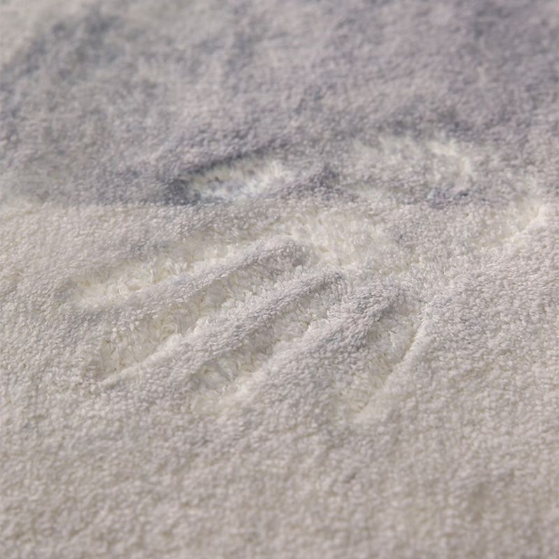 Modern Round Rug Abstract Pattern Creative Rug Polyester Anti-Slip Rug for Living Room