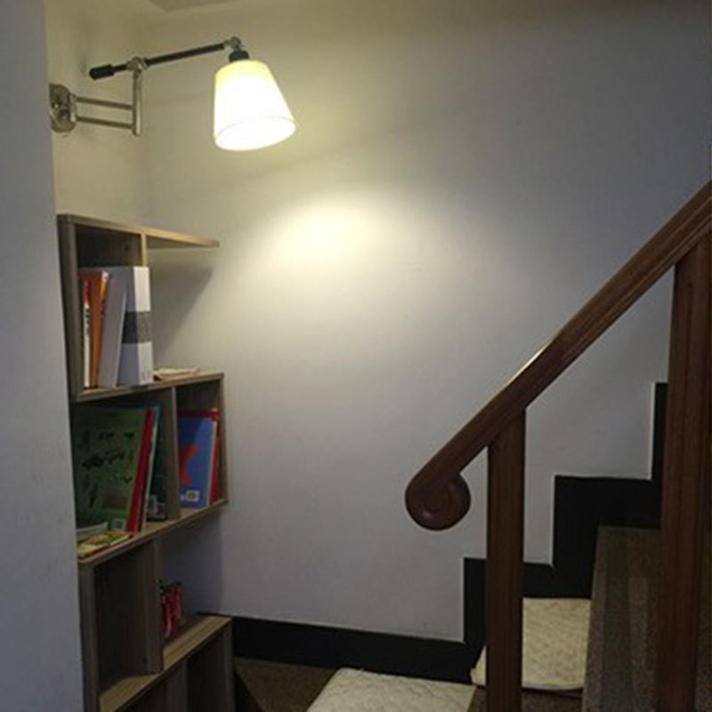 1 Light Cylinder Wall Mounted Light Fixture Modern Style Metal Wall Lighting Ideas Lights