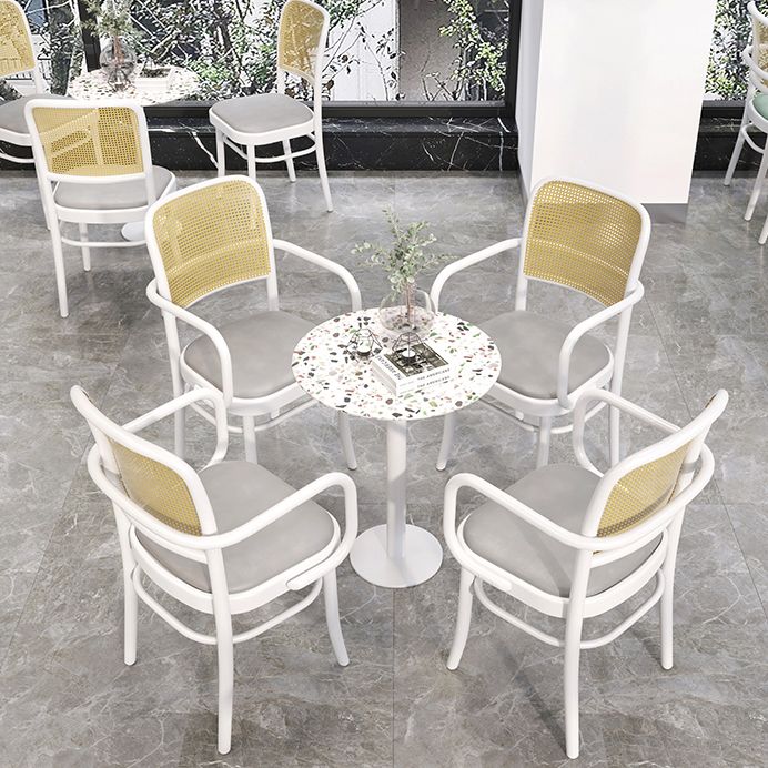 Industrial Style Kitchen Dinner Furniture Dining Room Fixed Dining Site Table
