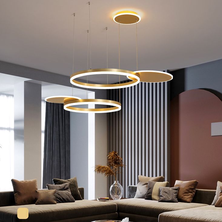 Moderner Stil mehrlicht LED-Lampendecke hängende Licht für Wohnzimmer