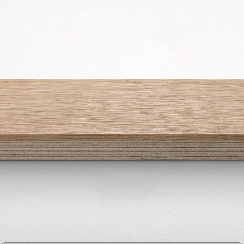 Rectangle Light Oak Wood Flooring Waterproof Solid Wood Flooring