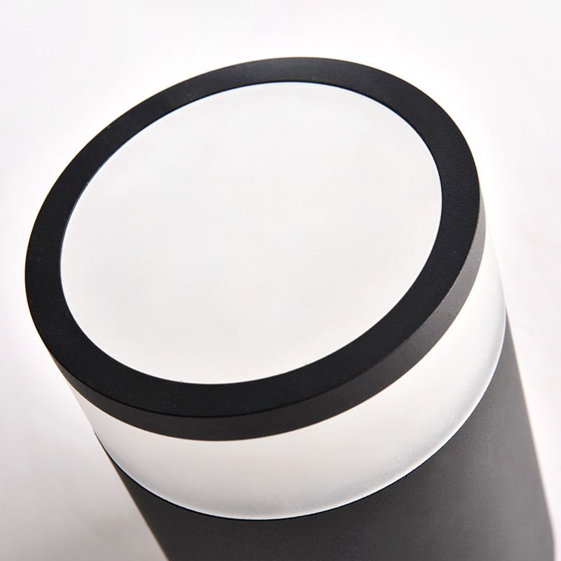 Lampada da incasso a forma di cilindro nordico Lampada da incasso a LED per soggiorno in acrilico