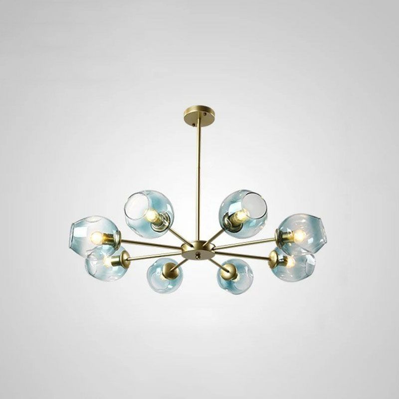 Lámpara de vidrio de lámpara de vidrio de hoyis