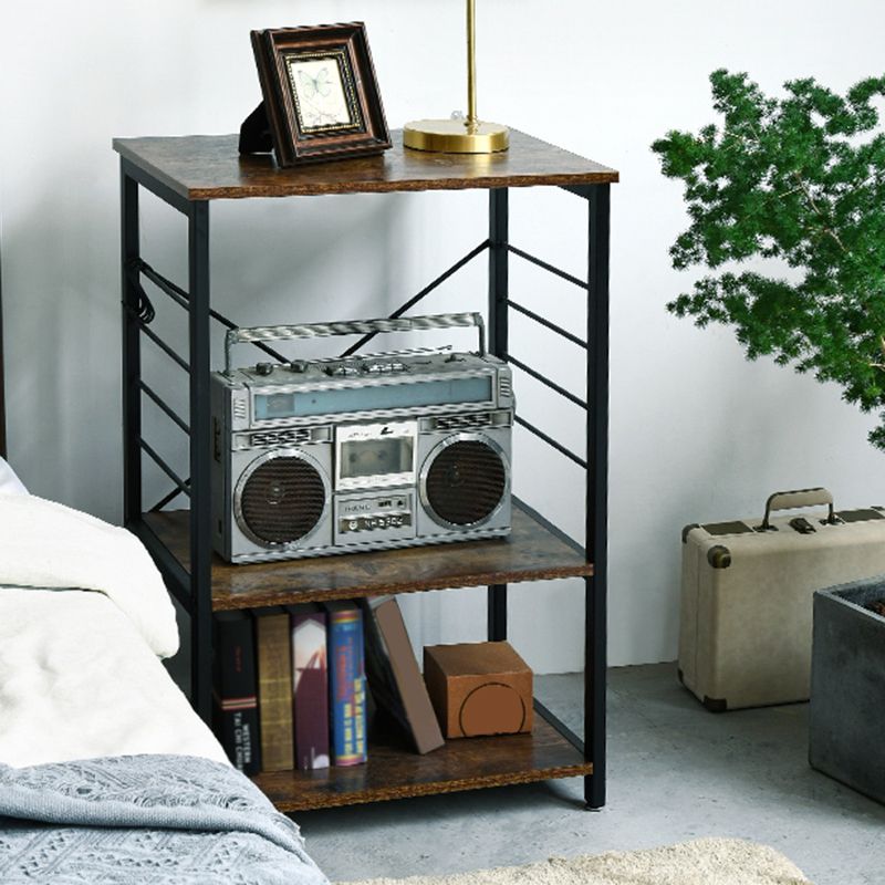 Mid Century Modern Bookcase Shelves Included for Home Office