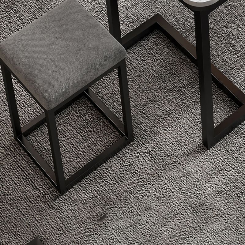 Grey Upholstered Dining Chairs Metal Windsor Back Arm Chairs