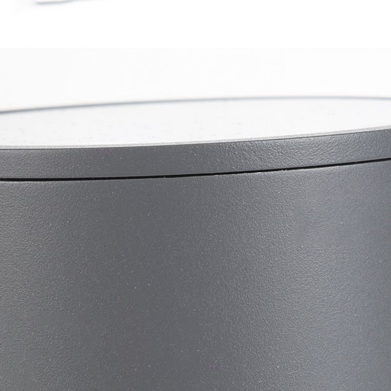 1-Licht-Unterputzleuchte, traditionelle zylindrische Deckenleuchte