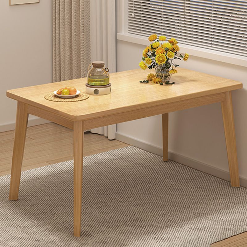 Modern 1/3/5 Pieces Dining Room Table Rectangle Wood Furniture for Home