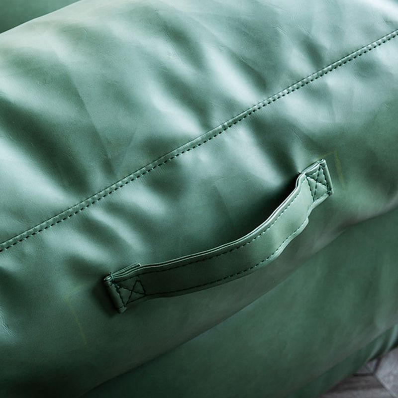 Bonded Leather Arm Chair Stacking Arms Included Chair for Living Room