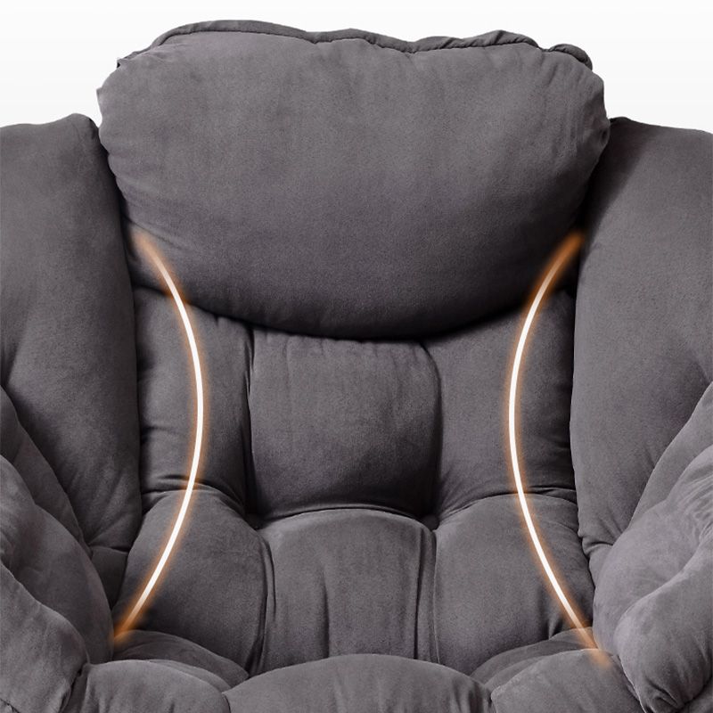 31.49" L x 25.19" W x 35.43" H Accent Armchair Flared Arms Chair for Living Room