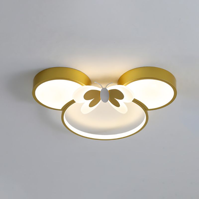 Modern Style LED Ceiling Lights Lovely Cartoon Flush-mount Lamp for Kid's Room