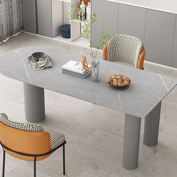 Stone Dining Room Collection Modern Style 3 Legs Furniture for Home