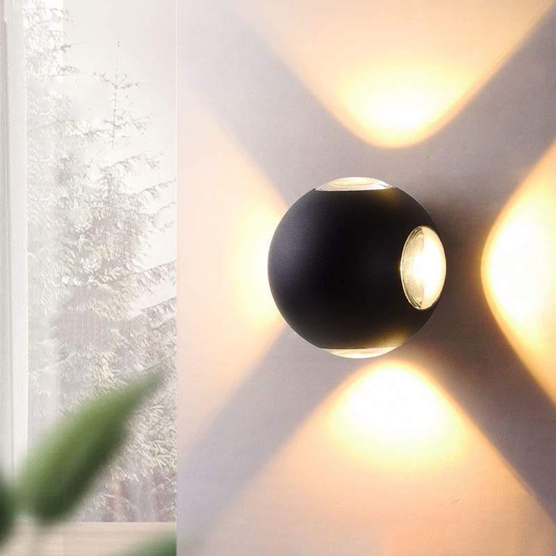 Simplicity Style LED Wall Lamp Aluminum + PVC Lens Home Decorative Ambiance Wall Sconce in Warm White Light