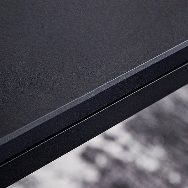 Casual Rectangle Shape Standard Dining Table Sintered Stone Dining Table for Kitchen