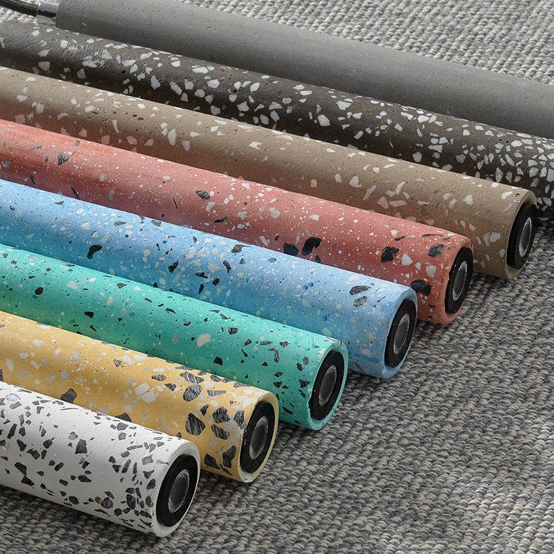 Trapezoid Stick Pendant Lighting Nordic 1 Bulb Down Light Fixture over Dining Table