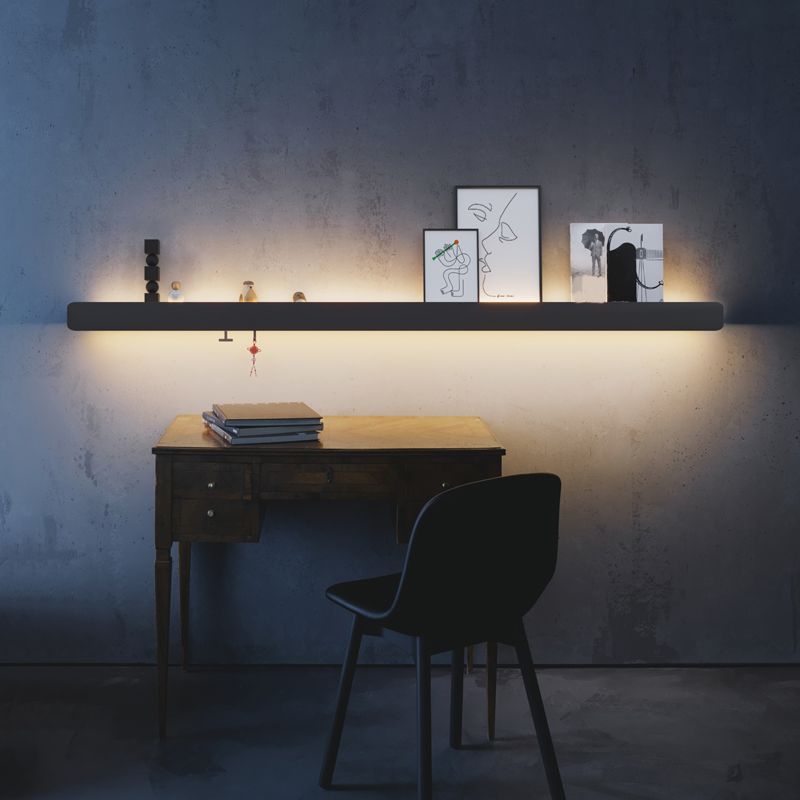 Rechteck Wandleuchte moderne LED -LED -Schlafzimmer -Wandlampenvorrichtung (ohne Ornamente)