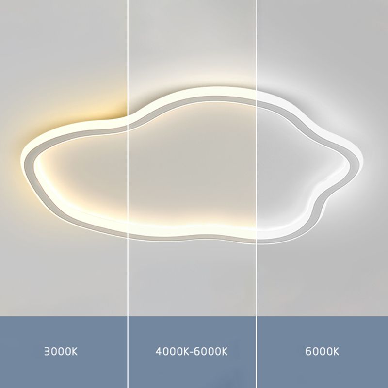 Minimalisme Metalen LED-inbouwlamp Geometrische plafondinbouw voor slaapkamer